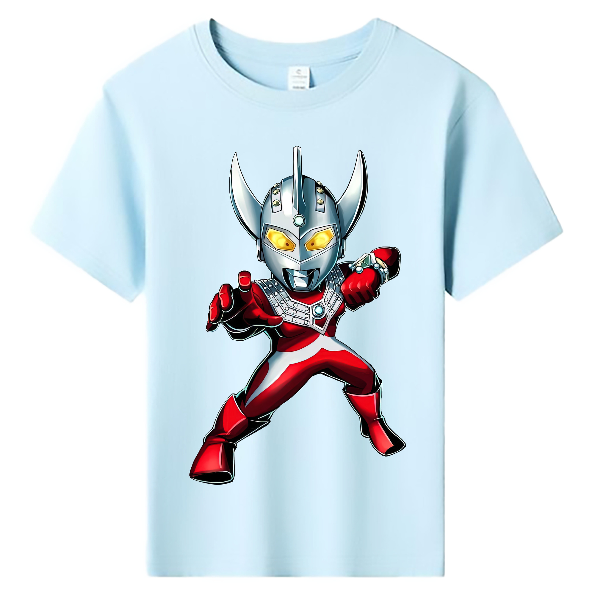 （画像用） ウルトラマン Ultraman 綿100％キッズTシャツ（フロントプリント）